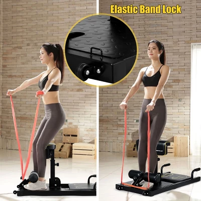 Gpolus 8-in-1 Multifunction Squat Machine Deep Sissy Squat Home Gym Fitness Ab Trainer 9 Gpolus 8-in-1 Multifunction Squat Machine Deep Sissy Squat Home Gym Fitness Ab Trainer - Image 7