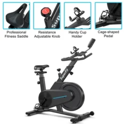 Costway Magnetic Exercise Gym Bike Indoor Cycling Bike W/Adjustable Seat Handle -Costway GUEST 048c27ff b76f 4938 9492 2a3ec2a452e2