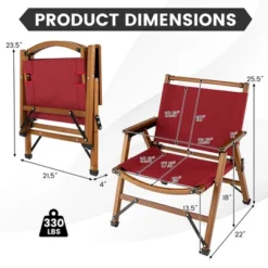 Costway 2 PCS Patio Folding Camping Beach Chair Portable Picnic Fishing Bamboo Frame 13 Costway 2 PCS Patio Folding Camping Beach Chair Portable Picnic Fishing Bamboo Frame -Costway GUEST 0b06fb5e 1bfb 430c ac85 4029e0d3ae4d