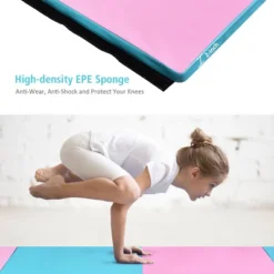 Costway 4' X 10' X 2" Folding Gymnastics Tumbling Mat Gym Stretching Yoga -Costway GUEST 0c7cad3e 4907 40b2 bd9e 1725144bda54