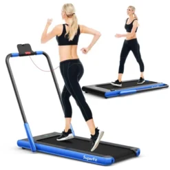 SuperFit 2.25HP 2 In 1 Foldable Under Desk Treadmill Remote Control 27 SuperFit 2.25HP 2 In 1 Foldable Under Desk Treadmill Remote Control -Costway GUEST 0e80113e a647 4aab a477 235fd92555d4