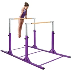Costway Kids Double Horizontal Bars Gym Home Adjustable -Costway GUEST 1018dda7 9723 4aa8 ae61 fbf2bd6ce67a