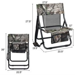 Costway Folding Hunting Chair Portable Outdoor Camping Woodland Camouflage Hunting Seat -Costway GUEST 1132299c f324 40bc 92cb e2df642299d1