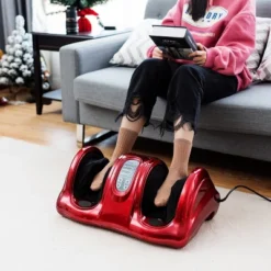 Costway Shiatsu Foot Massager Kneading And Rolling Leg Ankle Red -Costway GUEST 1154ff07 08bd 4a52 8873 36d02040c5e2
