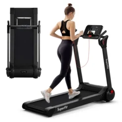 Superfit Folding 2.25HP Electric Treadmill Running Machine APP Control Bluetooth 22 Superfit Folding 2.25HP Electric Treadmill Running Machine APP Control Bluetooth -Costway GUEST 1255d0d5 2f5b 420b 9a7a 583abf621a52