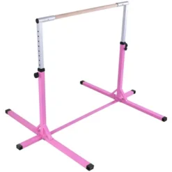 Costway Adjustable Steel Horizontal Training Bar Gymnastics Junior Home Practice -Costway GUEST 1444f60a 666b 4b55 92ec 77b75ccae7df