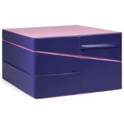 Costway Incline Gymnastics Exercise Mat Folding Wedge Ramp Fitness Mat Tumbling Pink -Costway GUEST 14c5d959 1c00 4a99 8587 eb24ff2752c9