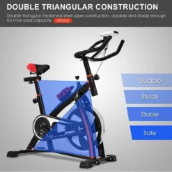 Costway Exercise Bicycle Indoor Bike Cycling Cardio Adjustable Gym Workout Fitness Home -Costway GUEST 1aee1b0c ab2a 4982 a366 bf7b7d69d023
