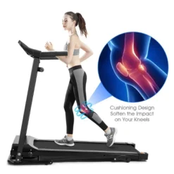 Costway 1.0HP Folding Treadmill Electric Support Motorized Power Running Machine Trainer -Costway GUEST 1b371de1 5dd5 47aa 96e1 def9cd65f39d