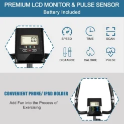 Costway Magnetic Upright Exercise Bike Cycling Bike W/Pulse Sensor 8-Level Fitness -Costway GUEST 237f2d38 7692 4e67 9af1 b628d467e789