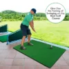Costway 5' X 3' Standard Realistic Feel Golf Practice Mat Putting Mat Synthetic Turf W/3 Tees 2 Costway 5' X 3' Standard Realistic Feel Golf Practice Mat Putting Mat Synthetic Turf W/3 Tees -Costway GUEST 25e35e5d 193b 41b2 bdf7 3836c009ac91