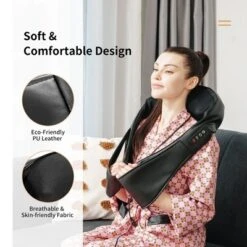 Costway Shiatsu Neck Back Shoulder Massager W/ Heat Deep Tissue 3D-Kneading 16 Costway Shiatsu Neck Back Shoulder Massager W/ Heat Deep Tissue 3D-Kneading -Costway GUEST 2a8b2c9e 5121 43fe b9af 72fab7ac65da