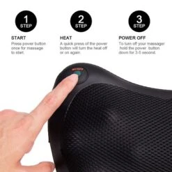 Costway Shiatsu Shoulder Neck Back Massage Pillow W/Heat Deep Kneading Massager Car Seat -Costway GUEST 2a9f6b03 3db9 4a07 9dc1 d50a27159ab3