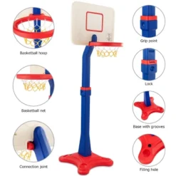 Costway Kids Children Basketball Hoop Stand Adjustable Height Indoor Outdoor Sports -Costway GUEST 2c7b2cf2 9974 4e39 a5e4 e59578cd6bcb