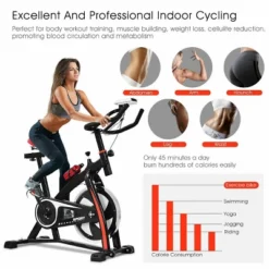 Costway Exercise Bicycle Indoor Bike Cycling Cardio Adjustable Gym Workout Fitness Home -Costway GUEST 2ec07142 d025 4ec7 9645 2b33fd17099e