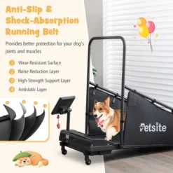 Petsite Dog Treadmill For Small/Medium Dogs Indoors Pet Running Training Machine -Costway GUEST 2ee25f41 18c3 46b5 96f9 131b2adc107a