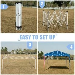 Costway 10'x10' Folding Pop Up Tent Gazebo Canopy Mesh Sidewall 16 Costway 10'x10' Folding Pop Up Tent Gazebo Canopy Mesh Sidewall -Costway GUEST 2ff389d7 e77e 4089 a387 5ada10ad3f68