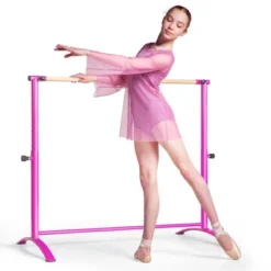 Costway 51'' Portable Freestanding Stretching Dancing Ballet Bar With4 Adjustable Heights -Costway GUEST 30aef2b4 3c60 46b5 abd5 6a1c8bea29c5