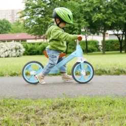 Honey Joy Kids Balance Bike Toddler Training Bicycle W/ Feetrests For 2-5 Years Old RedBluePink