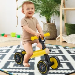 Costway Baby Balance Bike For 1-3 Years Old Riding Toy No Pedal For Boys & Girls Yellow