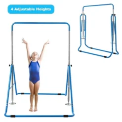 Costway Expandable Gymnastics Training Bar Adjustable Junior Horizontal Kip Bar Foldable -Costway GUEST 39163f90 ad6d 49c4 a31d 631a85ce0bb3