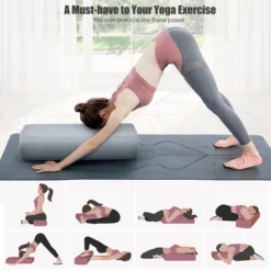 Costway Yoga Bolster Pillow Meditation Pillow W/Washable Cover & Carry Handle GreenGreyPink 20 Costway Yoga Bolster Pillow Meditation Pillow W/Washable Cover & Carry Handle GreenGreyPink -Costway GUEST 3e8f53b5 e822 4581 8a67 9058e2c02fa1