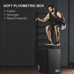 Costway 3-in-1 Foam Plyometric Jump Box W/ Adjustable Height 30''/24''/20'' For Training -Costway GUEST 409a4d94 4aeb 4368 a528 583c17d6cfb8