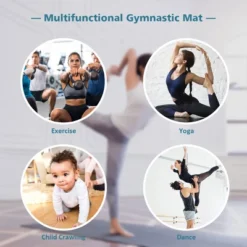 Costway 4' X 10' X 2" Folding Gymnastics Tumbling Mat Gym Stretching Yoga -Costway GUEST 40d51cf5 6043 4942 b816 f392d9a2fc4e