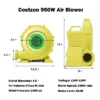 Costway Air Blower Pump Fan 950 Watt 1.25HP For Inflatable Bounce House Bouncy Castle -Costway GUEST 40e3a2b2 2ee5 429a 8856 bc4d6a13bdda