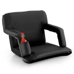 Costway Stadium Seat For Bleachers With Back Support 6 Reclining Positions Padded Cushion -Costway GUEST 41015ba0 30f5 4c13 8cb2 da1e1ffbb062