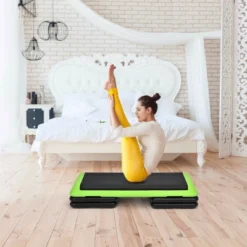 Costway Fitness Aerobic Step 43'' Cardio Adjust 4'' - 6'' - 8'' Exercise Stepper W/Risers Green 14 Costway Fitness Aerobic Step 43'' Cardio Adjust 4'' - 6'' - 8'' Exercise Stepper W/Risers Green -Costway GUEST 44db4d14 68cb 4579 95ae dee6d1a3340b