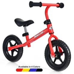 HoneyJoy Kids Balance Bike No Pedal Training Bicycle W/Adjustable Handlebar & Seat YellowBlackBlueRed -Costway GUEST 46198153 4dfc 4855 9a3e c2ddc20faa0d