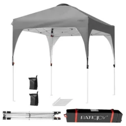 Costway 6.6x6.6 FT Pop Up Canopy Tent Shelter Height Adjustable W/ Roller Bag -Costway GUEST 4bcf3717 5505 41ff 8e03 da693bd26a57