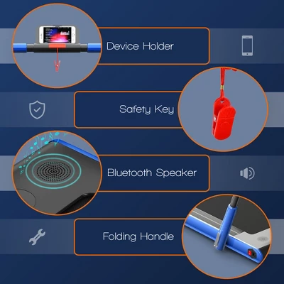 SuperFit 2.25HP 2 In 1 Foldable Under Desk Treadmill Remote Control 10 SuperFit 2.25HP 2 In 1 Foldable Under Desk Treadmill Remote Control - Image 8