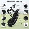 Men's Complete Golf Clubs Package Set 10 Pieces Includes Alloy Driver BlackBlueGrey -Costway GUEST 4c7bd829 10b7 4a36 bb26 e5d8274c4203