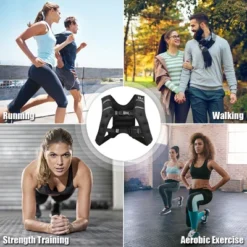 Costway 16LBS Workout Weighted Vest W/Mesh Bag Adjustable Buckle Sports Fitness Training -Costway GUEST 4cf1417e 7381 4b3b 97c6 05aed0cf8b8b