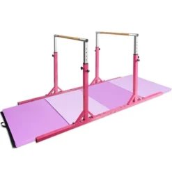 Costway Kids Gymnastics Parallel Bars Double Horizontal Bars Adjustable Width Height -Costway GUEST 4e7754a6 f524 4cb5 869e 045d3ce3b482