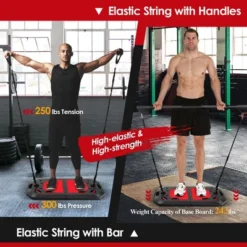 Costway Push Up Board Set Folding Push Up Stand With Elastic String Pilate Bar Bag Home Gym -Costway GUEST 515e1b8a dbca 4a6d adac e58a57732787