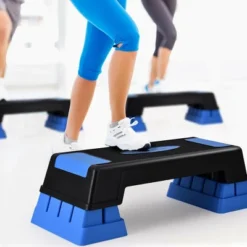 Costway Aerobic Exercise Stepper Trainer W/Riser Adjustable Height 5''- 7''- 9'' PurpleBlueGray -Costway GUEST 551defa7 8b2d 4285 bb67 a5c7b52319ae