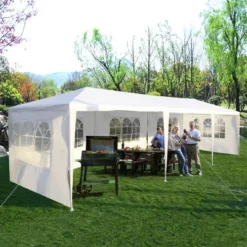 Costway 10'x30' Party Wedding Outdoor Patio Tent Canopy Heavy Duty Gazebo Pavilion Event -Costway GUEST 55bdbf21 b01b 4601 a6da 658251f13665