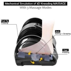 Costway Shiatsu Foot Massager Kneading And Rolling Leg Calf Ankle W/Remote Black New -Costway GUEST 589c3d04 f87e 4c3f 8cc4 2e4dd78ac397 1