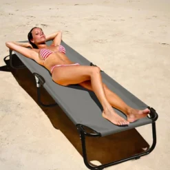 Costway Portable Camping Cot Outdoor Folding Sleeping Bed For Traveling Hiking -Costway GUEST 5c650eab cfa7 4687 9eb4 ea38abb0e6f2