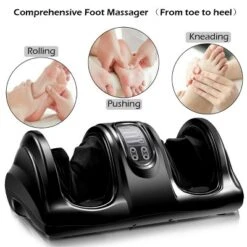 Costway Shiatsu Foot Massager Kneading And Rolling Leg Calf Ankle W/Remote Black New -Costway GUEST 5e3262a2 4dd3 40a3 8e72 d1b417bf6ff4 1