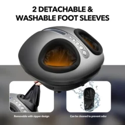 Costway Foot Massager Machine W/Heat And Calf Air Bag, Foot Therapy Spa For Home, Office -Costway GUEST 5f1cc0b8 cb8b 40ef bd46 344abaf79c7e