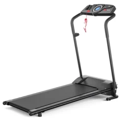 Costway 1HP Electric Treadmill Folding Motorized Power Running Machine Fitness