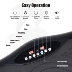 Costway Mini Vibration Plate Whole Body Fitness Platform W/Loop Bands SilverBlack -Costway GUEST 61ccafcc 1abc 4332 bd10 4621a11ba655