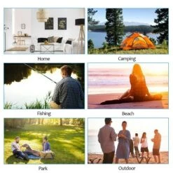 Costway Portable 38'' Oversized High Outdoor Beach Chair Camping Fishing Folding Chair -Costway GUEST 62234668 43f6 48ae 89bf ceb7de5d946e