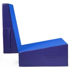 Costway Incline Gymnastics Exercise Mat Folding Wedge Ramp Fitness Mat Tumbling Blue -Costway GUEST 62c70a43 a9cc 4db5 9e67 b602a848b358