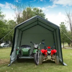 Costway 10'x10' Patio Tent Carport Storage Shelter Shed Car Canopy Heavy Duty Green 13 Costway 10'x10' Patio Tent Carport Storage Shelter Shed Car Canopy Heavy Duty Green -Costway GUEST 6334356d a812 4cff 81e2 0a63562e4544