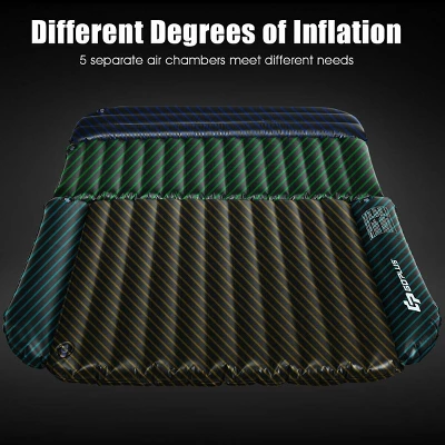 Costway Inflatable SUV Air Backseat Mattress Flocking Travel Pad W/Pump Camping Outdoor 7 Costway Inflatable SUV Air Backseat Mattress Flocking Travel Pad W/Pump Camping Outdoor - Image 5